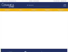 Tablet Screenshot of ceramicaconcept.com